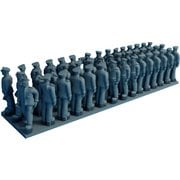 NSA200531 旧日本海軍兵 WWII 整列・行進 [1/200スケール レジン製ミリタリーフィギュア]