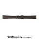 BCA060BH [時計バンド 牛革 ウォッシャブルベルト チョコ 11mm]