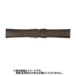 BCA060BU [時計バンド 牛革 ウォッシャブルベルト チョコ 22mm]