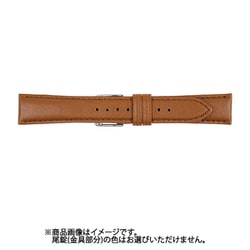 BCA060CP [時計バンド 牛革 ウォッシャブルベルト 茶 18mm]