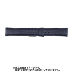 BCA060DU [時計バンド 牛革 ウォッシャブルベルト 紺 22mm]