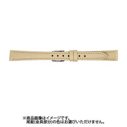 BCA060FL [時計バンド 牛革 ウォッシャブルベルト ベージュ 14mm]