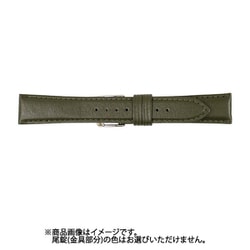 BCA060MN [時計バンド 牛革 ウォッシャブルベルト グリーン 16mm]