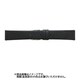 BCL058AU [時計バンド クイックレバー 牛革 レグルス 黒 22mm]