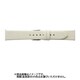 BCL058WU [時計バンド クイックレバー 牛革 レグルス ホワイト 22mm]