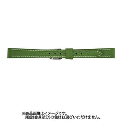 BCA059MI [時計バンド 牛革 グリーン 12mm]