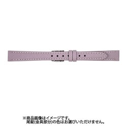 BCA059VF [時計バンド 牛革 パープル 10mm]