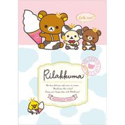ME66905 ポケットスケジュールコレクション リラックマ 糸とじ手帳 B6ウィークリー 2020年10月～2022年3月 [キャラクターグッズ]
