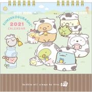 CD35301 2021年 卓上カレンダー すみっコぐらし [キャラクターグッズ]