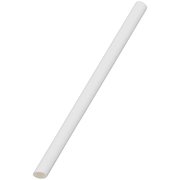 タピオカ紙ストロー 袋入（100本入） SW12210W 白 EST7202