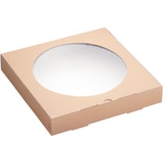 クラフトピザBOX窓付き 正角(25枚入) XPZ3601