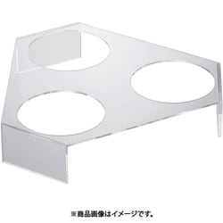 アクリルサラダボール 三角スタンド3穴 大用 NKT3801