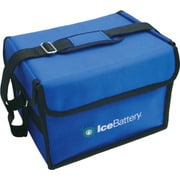 154718 [まつうら 保冷バッグ 10℃水分栄養補給 IceBattery（アイスバッテリー）クールバッグ 横型 保冷剤1枚付き]