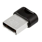 P-FDI128EXFIT-GEY [USBメモリー USB3.0対応 128GB Elite-X Fit 小型 高速読込200MB/s ブラック]