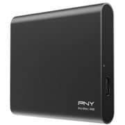 USB3.1(Gen2) Type-C&Type-A対応 ポータブルSSD 高速モデル 250GB ブラック PSD0CS2060-250-RBY