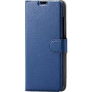 Galaxy A41 用 ソフトレザーケース/薄型/磁石付/ステッチ/ネイビー PM-G202PLFU2NV