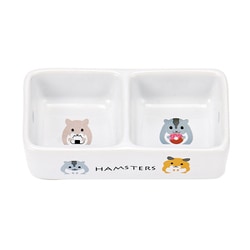 ハムちゃんのダブル食器