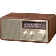 WR-302 Walnut [FM/AMラジオ・Bluetoothスピーカー ウォールナット]