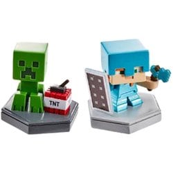 ヨドバシ Com マテル Mattel マインクラフト Gkt43 ブースト ミニフィギュア 2パック 守るアレックス と 採掘するクリーパー 対象年齢 6歳 通販 全品無料配達