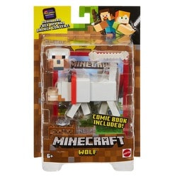 ヨドバシ Com マテル Mattel マインクラフト Gcc21 ベーシックアクションフィギュア オオカミ 対象年齢 6歳 通販 全品無料配達