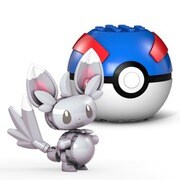 対象年齢：6歳～ メガコンストラックス GMD27 ポケモン モンスターボール チラーミィ