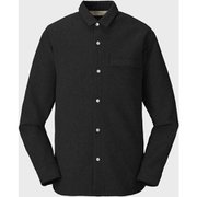 ネルソン L/S シャツ nelson L/S shirts 101119 Black Sサイズ [アウトドア シャツ メンズ]