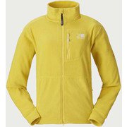 トレイル ジップ W's フリース trail zip W's fleece 100759 Yellow Lサイズ [アウトドア フリース レディース]