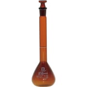 020070-25 [メスフラスコ 茶 スーパーグレード 25mL]