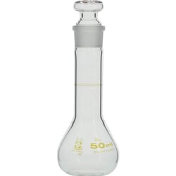 023080-50 [メスフラスコ 短形 50mL]