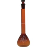 026100-25 [メスフラスコ 茶 カスタムA 25mL]