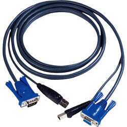 2L-5003U [USB KVMケーブル （VGAオスメス+USB A-B） 3m]