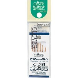 クロバー H-とじ針セットNo.15-20吊り下げ式 55-032