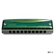 10穴ハーモニカ OLIVE F調 C-20F