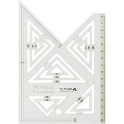 58-001 [クロバー ピーステンプレート直角三角形1/4]