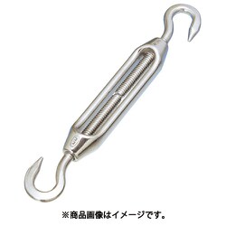ステンレス 枠式ターンバックル（フック&フック） 捻子径M-20 A-385