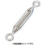 A-391 [ステンレス 枠式ターンバックル（アイ&アイ） 捻子径4分]