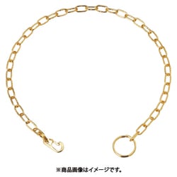 ステンレス ポケットチェーンMP型（ゴールド） 全長300mm B-2259