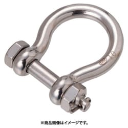 B-2354 [ステンレス オタフクボルト止めシャックル 呼び6mm （1個入）]