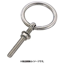 ステンレス 丸カンボルト（ブネジ） 捻子径W-1/2 （1個入） B-2660