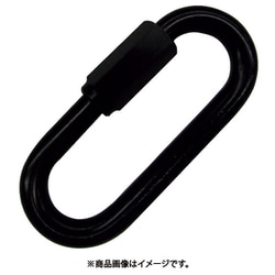 ステンレス リングキャッチ 黒色塗装 線径6mm 長さ49mm B-2854