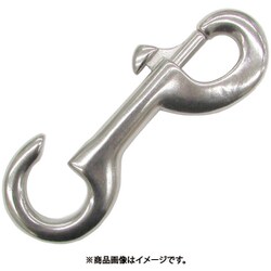 ステンレス 打ち込みナスカン 長さ79mm B-2869