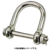 B-688 [ステンレス ワリピン式ワイドネジシャックル 呼び9mm]