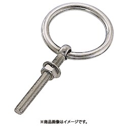 ステンレス 丸カンボルト(ブネジ) 捻子径W-5/8 BR-16W