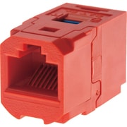 CC688RD [カテゴリ6 JJアダプタ（RJ45中継用ジャック） 赤]