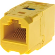 CC688YL [カテゴリ6 JJアダプタ（RJ45中継用ジャック） 黄]
