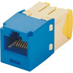 CJT5E88TGBU [カテゴリ5E RJ45モジュラージャック UTP 28・30AWG TGタイプ 青]