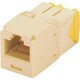 CJT5E88TGEI [カテゴリ5E RJ45モジュラージャック UTP 28・30AWG TGタイプ アイボリー]