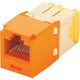 CJT5E88TGOR [カテゴリ5E RJ45モジュラージャック UTP 28・30AWG TGタイプ オレンジ]