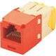 CJT5E88TGRD [カテゴリ5E RJ45モジュラージャック UTP 28・30AWG TGタイプ 赤]