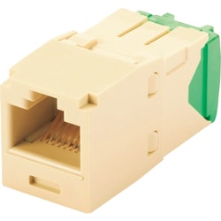 CJT688TGEI [カテゴリ6 RJ45モジュラージャック UTP 28・30AWG TGタイプ アイボリー]